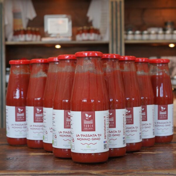 Confezione Passata di Nonno Gino BIO - 12 pz. (680 gr) - immagine 2