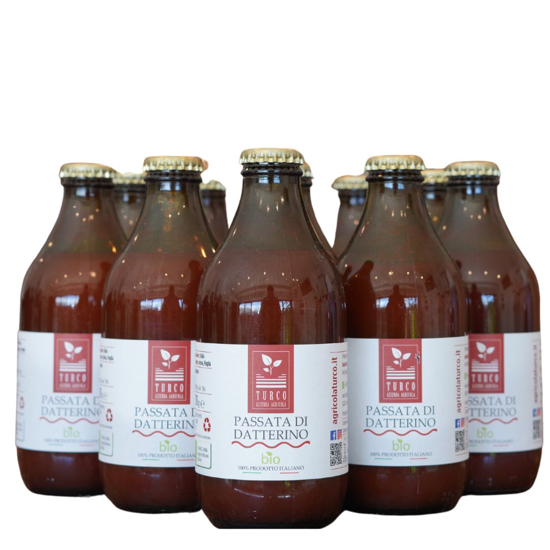 Confezione Passata di Datterino Rosso BIO - 12 pz.