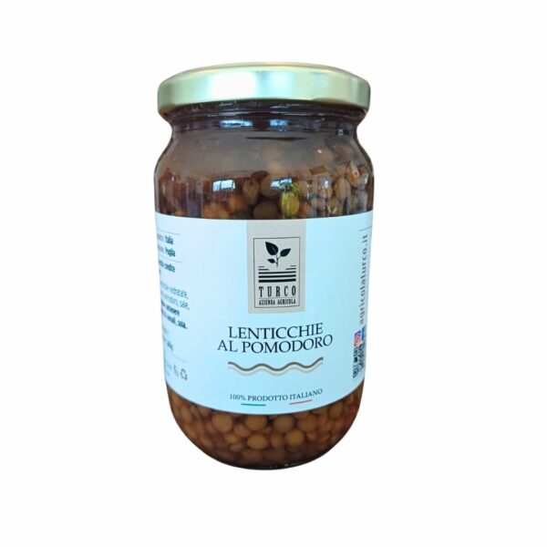 Lenticchie al pomodoro - 340 gr