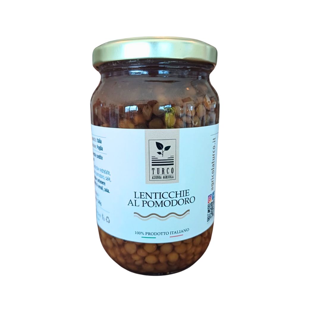 Lenticchie al pomodoro - 340 gr