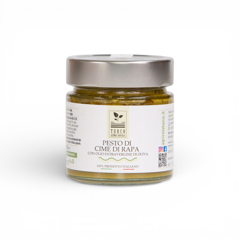 Pesto di Cime di Rapa in Olio EVO - 225gr