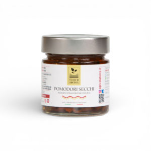 Pomodori Secchi con capperi in Olio EVO - 225 gr